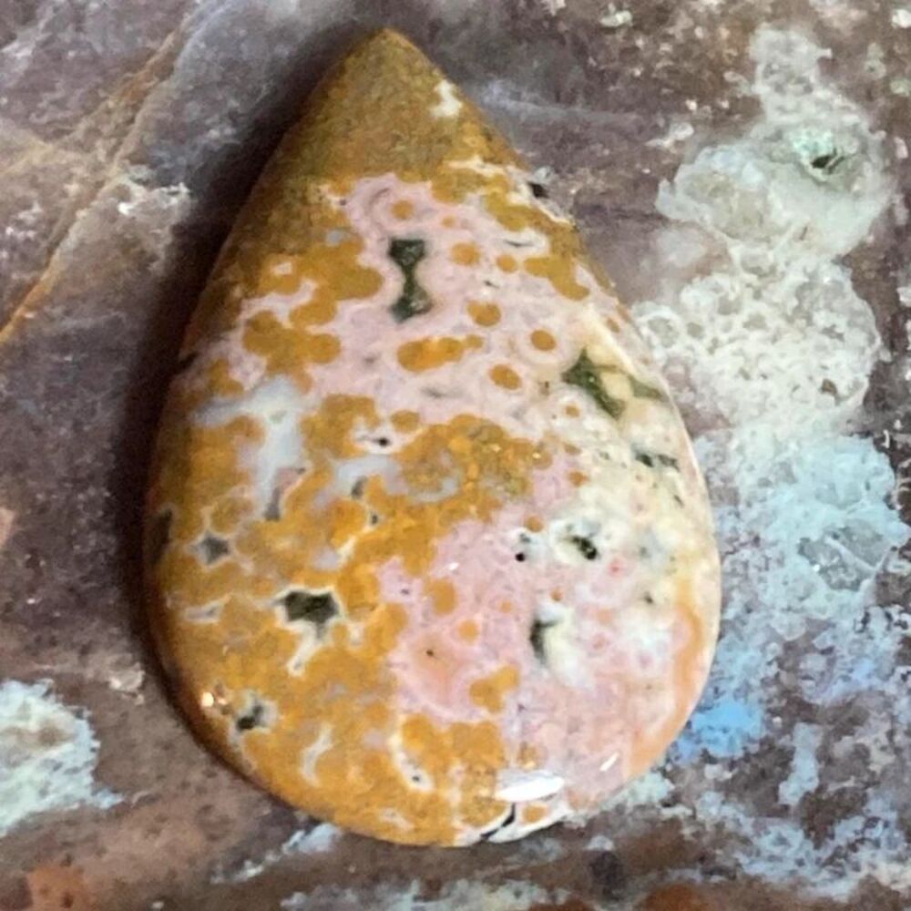 ocean jasper cabochon